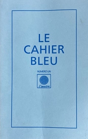 Le Cahier bleu